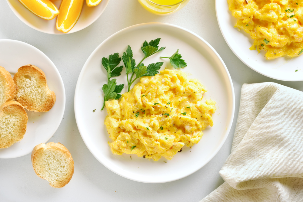 American Breakfast Scrambled eggs