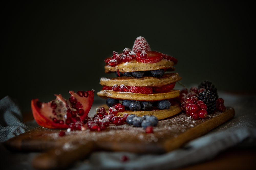 American fruity Pancake