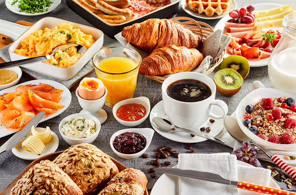 Start your day off right with a delicious breakfast buffet!